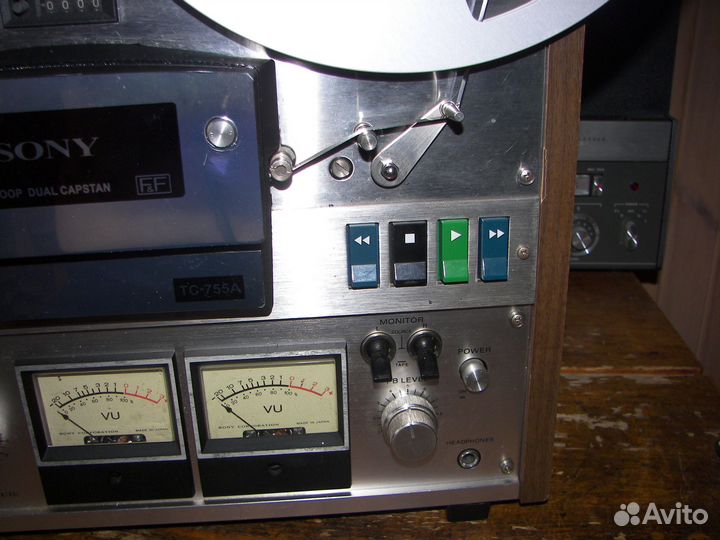 Катушечный магнитофон Sony tc-755a