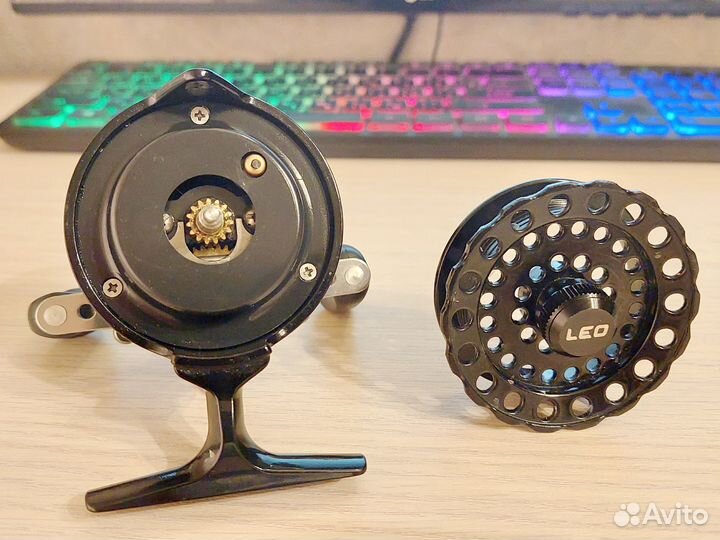 Мультипликаторная катушка LEO DWS60 под левую руку