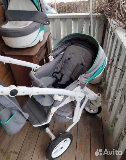 Коляска 2 в 1 adamex