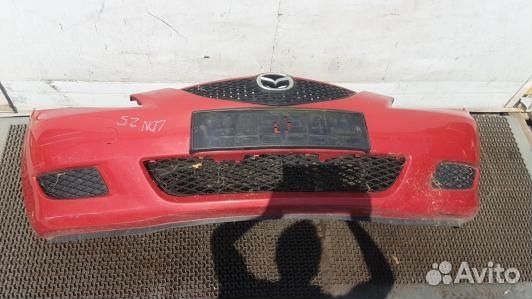 Бампер передний mazda 3 1 (LDN25G501)