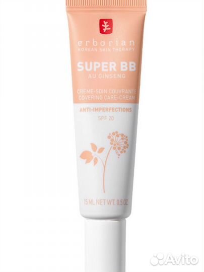 Erborian cc red bb крема 45 ml новые