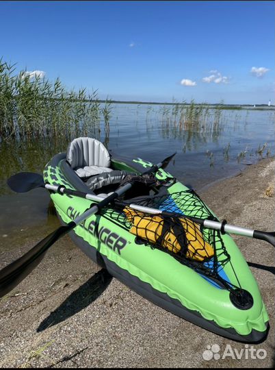 Надувная лодка-каяк двухместная Challenge