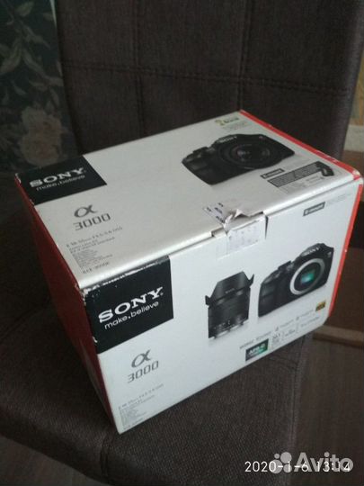 Цифровая фотокамера sony ilce-3000K