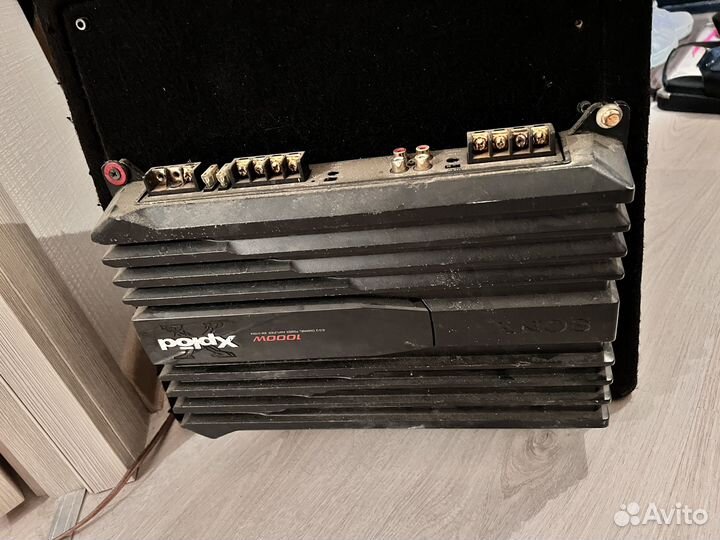 Сабвуфер jbl и усилитель sony