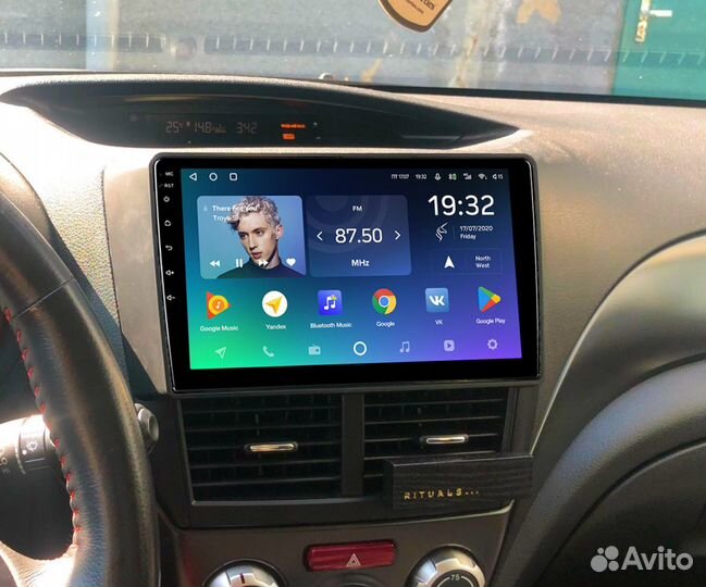 Магнитола Субару Форестер 3 2007-2013 Андроид