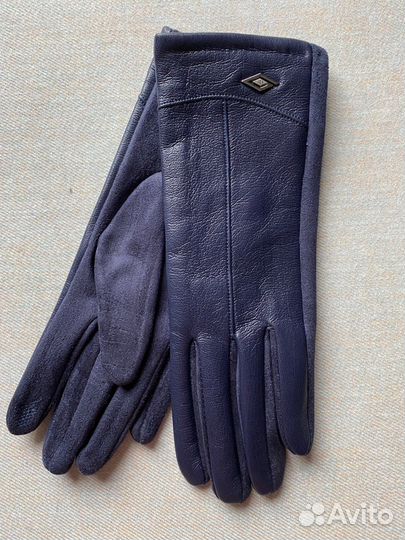 Перчатки женские эко кожа новые