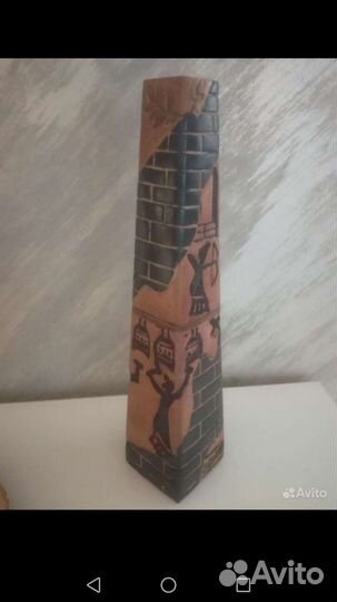 Ваза в Египетском стиле, керамика-глазурь