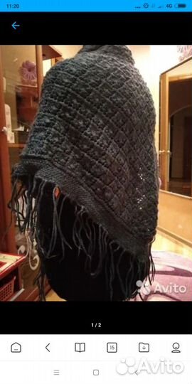 Платок ручной вязки