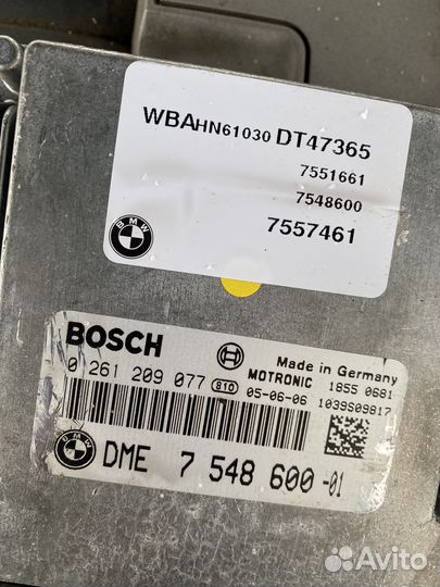 Блок управления двигателем Bmw e65 e66