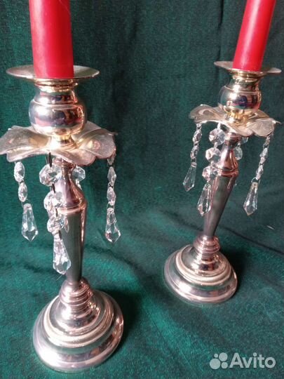 Подсвечники парные Америка