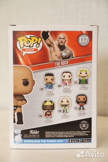 Фигурка Funko Pop WWE The Rock 137