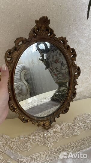 Зеркало старинное ретро винтаж