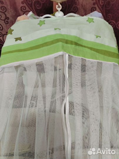 Балдахин с держателем в кроватку