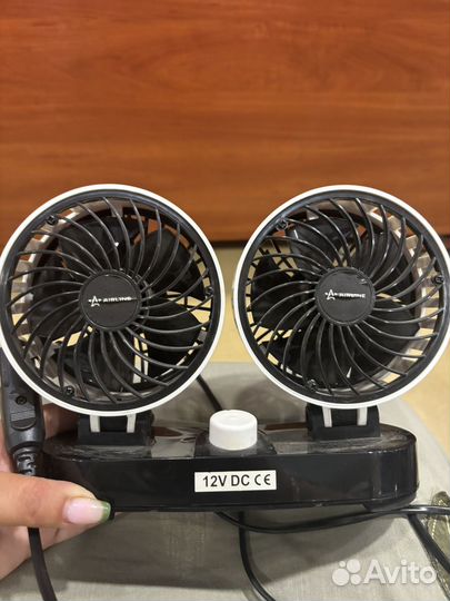 Вентилятор в салон двойной Airline