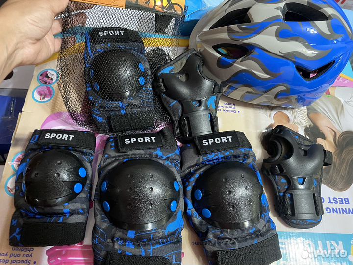 Защита детская + шлем 6-9 лет