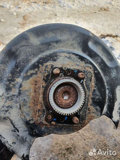 Ступица в сборе задняя на киа рио, 527500U000