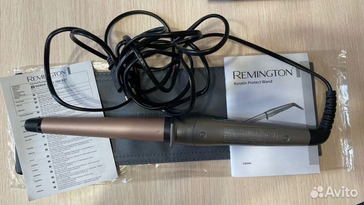 Щипцы Плойка Remington Keratin Protect Curling Wan