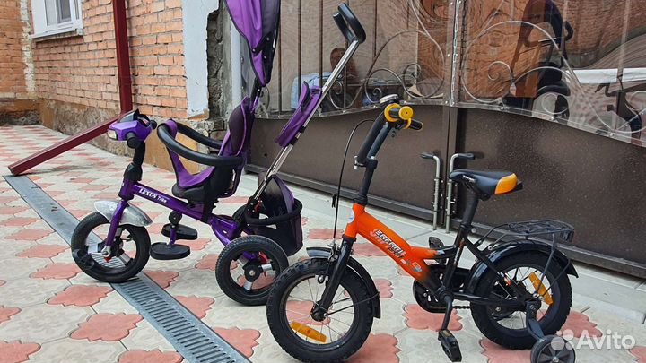 Велосипед и велосипед прогулочный