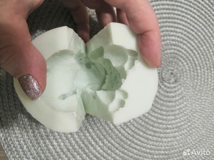 Самодельные силиконовые формы для мыла