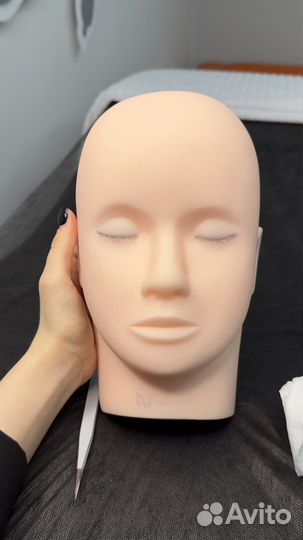 Манекен для наращивания ресниц