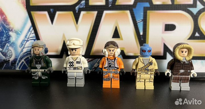 Lego Star Wars minifigures(17шт)