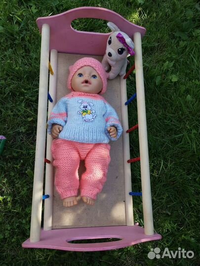 Бронь Беби бон с коляской, кроватью и одеждой