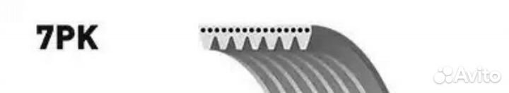 Gates 7PK1888 (8653-10413) Ремень ручейковый gates