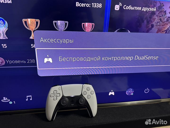 Геймпад DualSense PS5 Белый