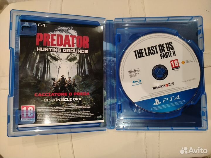 Одни из нас 2 ps4 диск