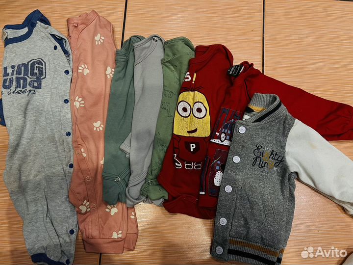 Детские вещи пакетом 62-68