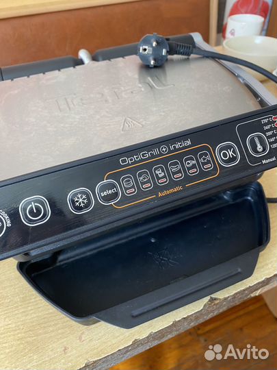 Электрогриль tefal optigrill+GC706D34