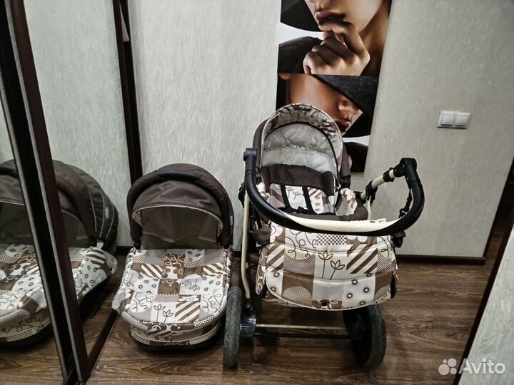 Коляска 2 в 1 бу
