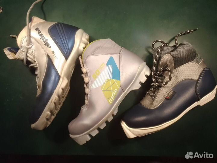 Лыжные ботинки детские. 30, 34, 36, 37