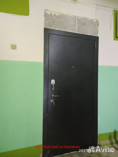 Дверь входная с высокой шумоизоляцией