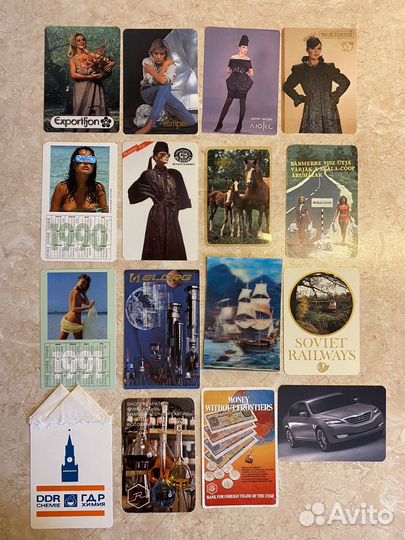 Редкие календарики