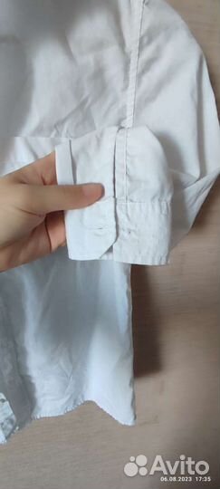 Рубашка белая для мальчика