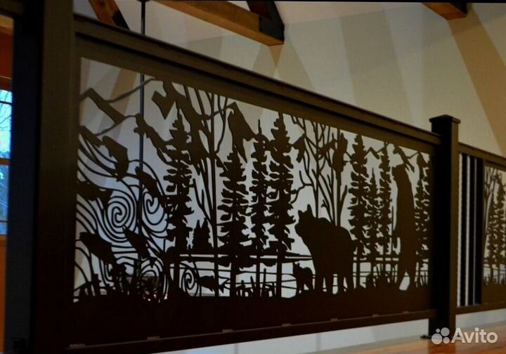 Ограждения металлические