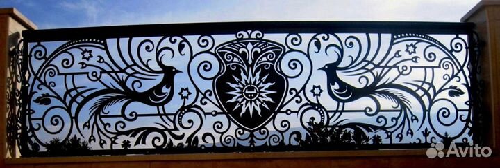 Ограждения металлические