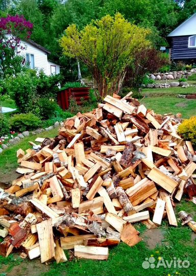 Дрова в укладку