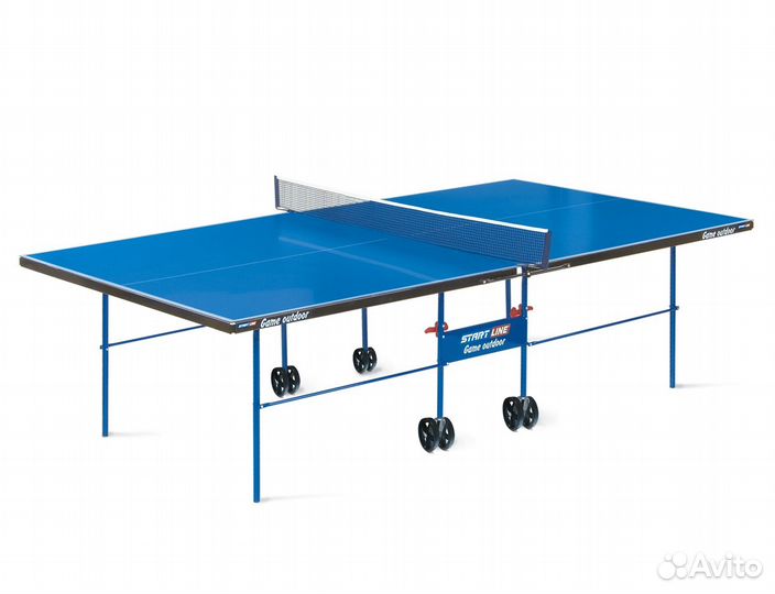 Теннисный стол для улицы новый, алюминиевый