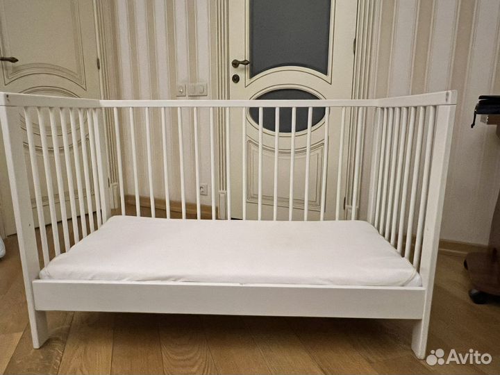 Кровать детская IKEA с новым матрасом