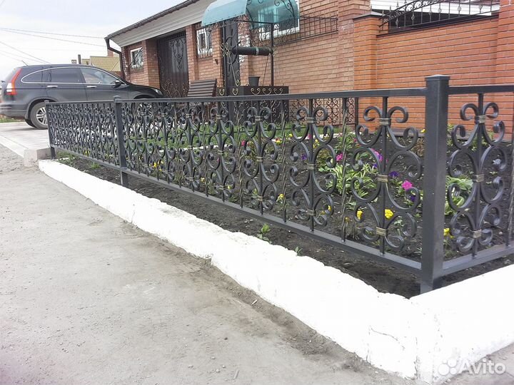 Кованый забор от производителя