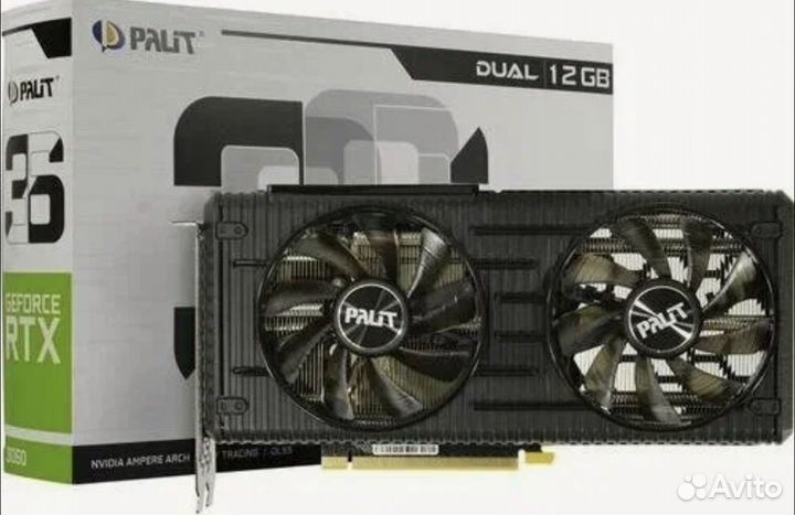 Palit dual rtx 3060 12gb