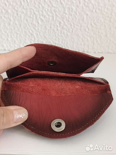 Кошелек кожаный селигер СССР