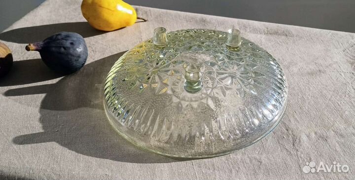 Ваза для фруктов, сухарница, блюдо на ножках