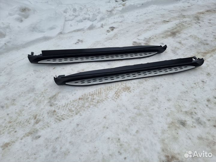 Пороги Mercedes GLE coupe