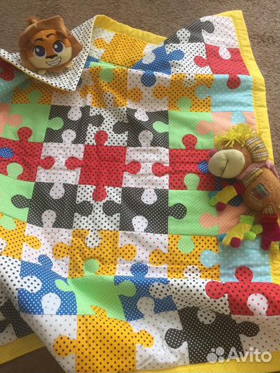 Детское лоскутное одеяло