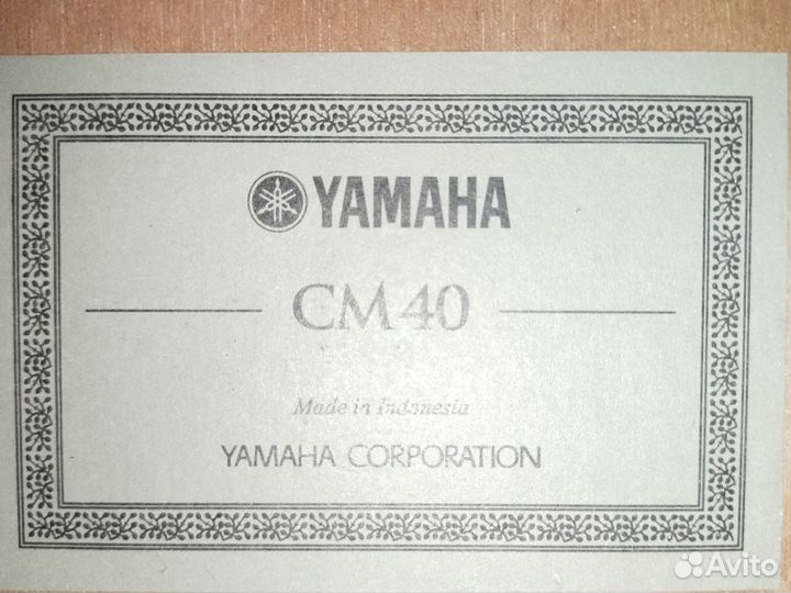 Классическая гитара yamaha cm40
