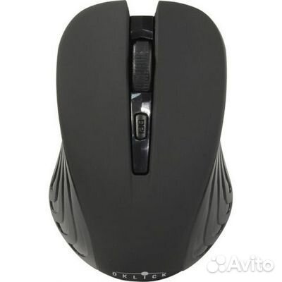 Мышь Oklick 545MW USB беспроводная оптическая черный (1600dpi) (4but)