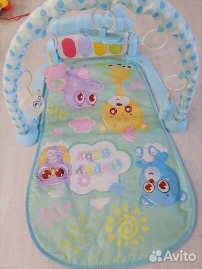 Развивающий коврик с пианино